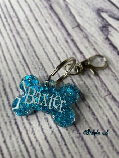 Dog Tag resin Bone Shape picture