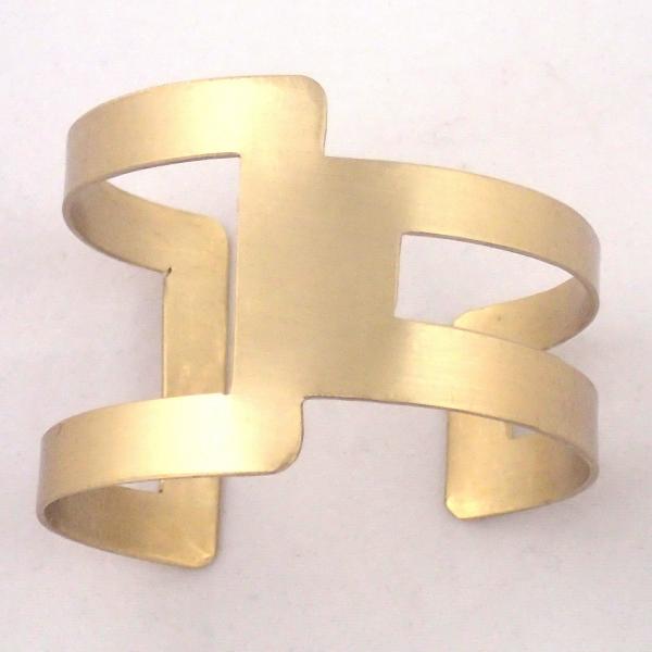 Brass "Flip" Cuff Bracelet
