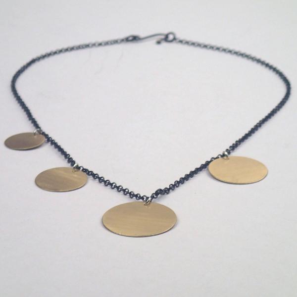 Brass Circles Necklace picture