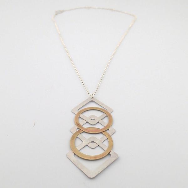 Argyle Necklace in Silver and Brass picture