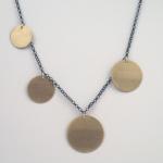 Brass Circles Necklace