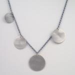 Silver Circles Necklace