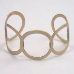 Brass Five Rings Cuff Bracelet