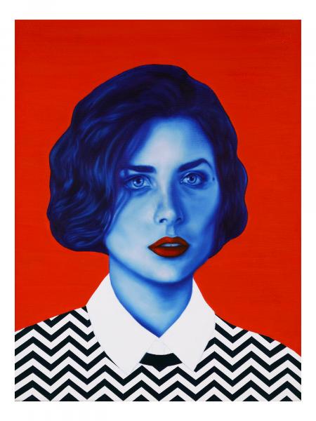 Audrey Horne Twin Peaks Open Edition Signed Print picture