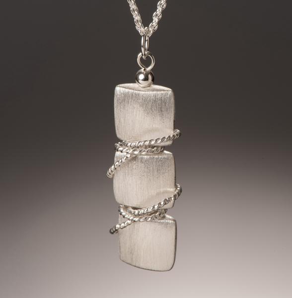 Trio Twist Pendant on 20" Chain picture