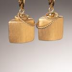 Vermeil 13 Twist Earrings