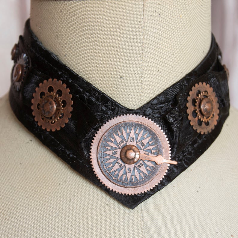 Fancy Chevron Collars (one of a kind) picture