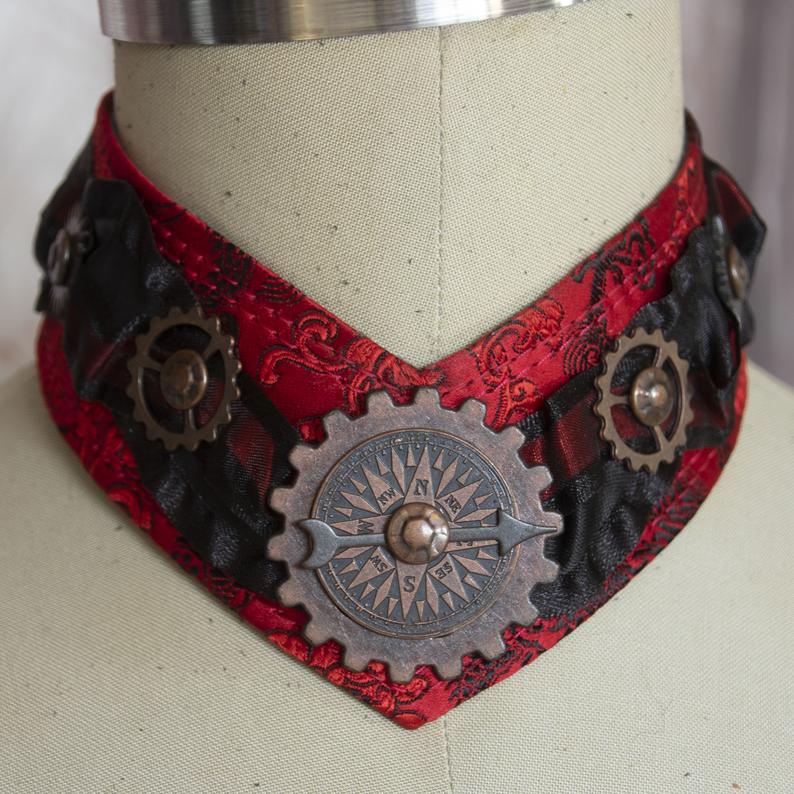 Fancy Chevron Collars (one of a kind) picture