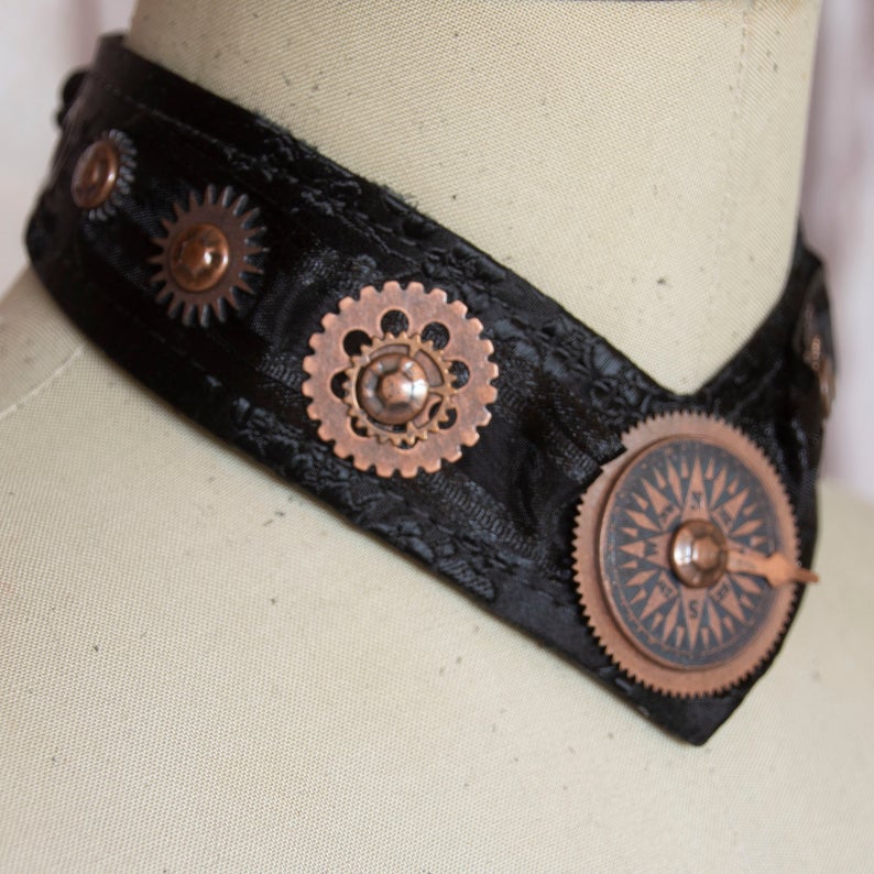 Fancy Chevron Collars (one of a kind) picture