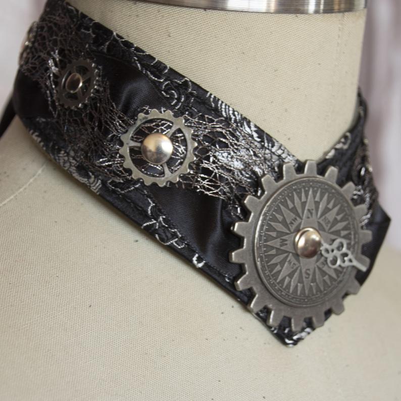 Fancy Chevron Collars (one of a kind) picture