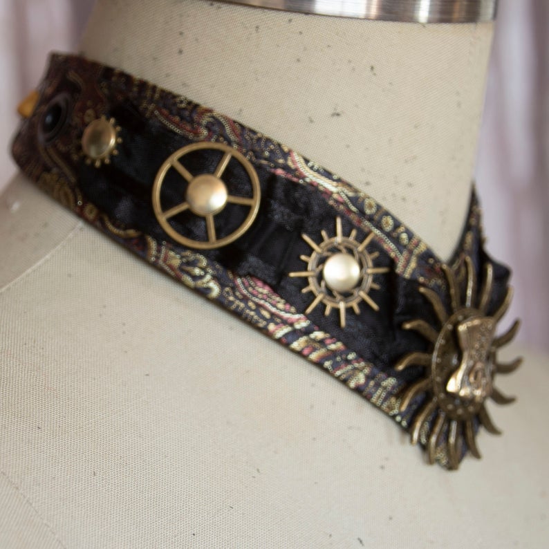 Fancy Chevron Collars (one of a kind) picture