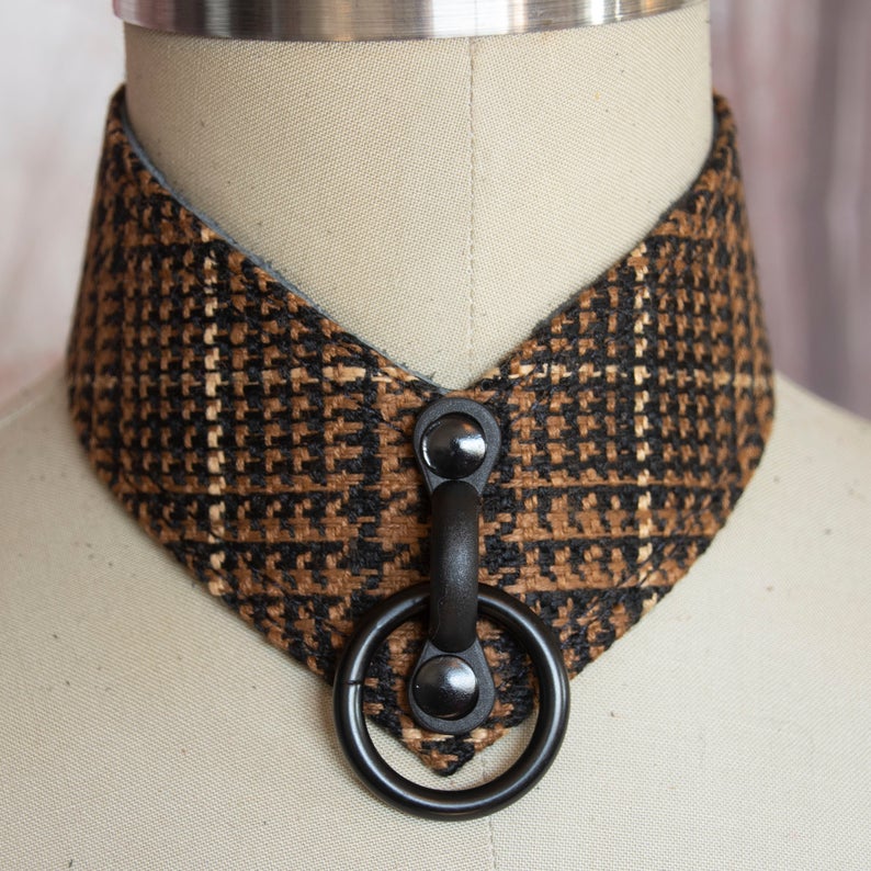Chevron One Ring Collars (one of a kind) picture