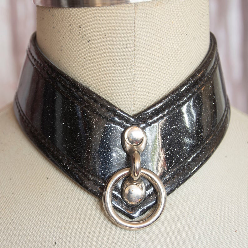 Chevron One Ring Collars (one of a kind) picture