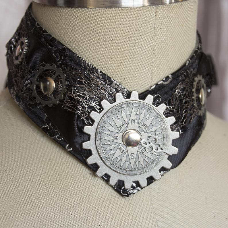 Fancy Chevron Collars (one of a kind) picture