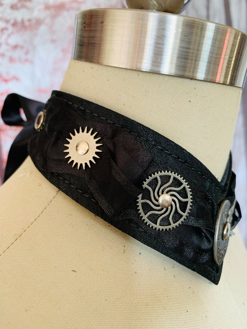 Fancy Chevron Collars (one of a kind) picture