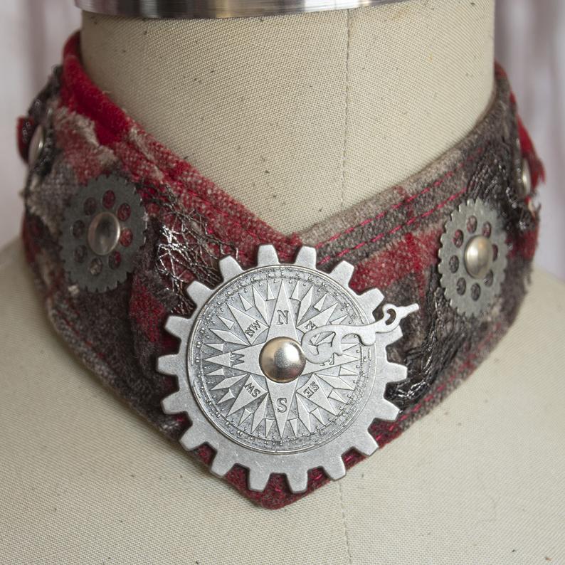 Fancy Chevron Collars (one of a kind) picture