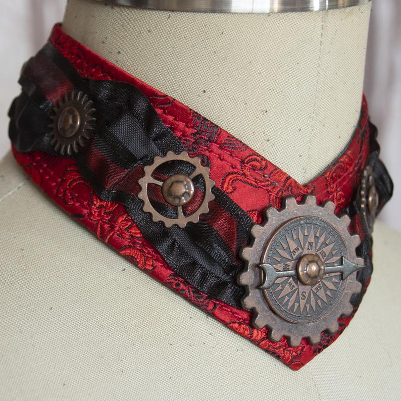 Fancy Chevron Collars (one of a kind) picture