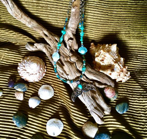 Ocean Blue Necklace (one of a kind)