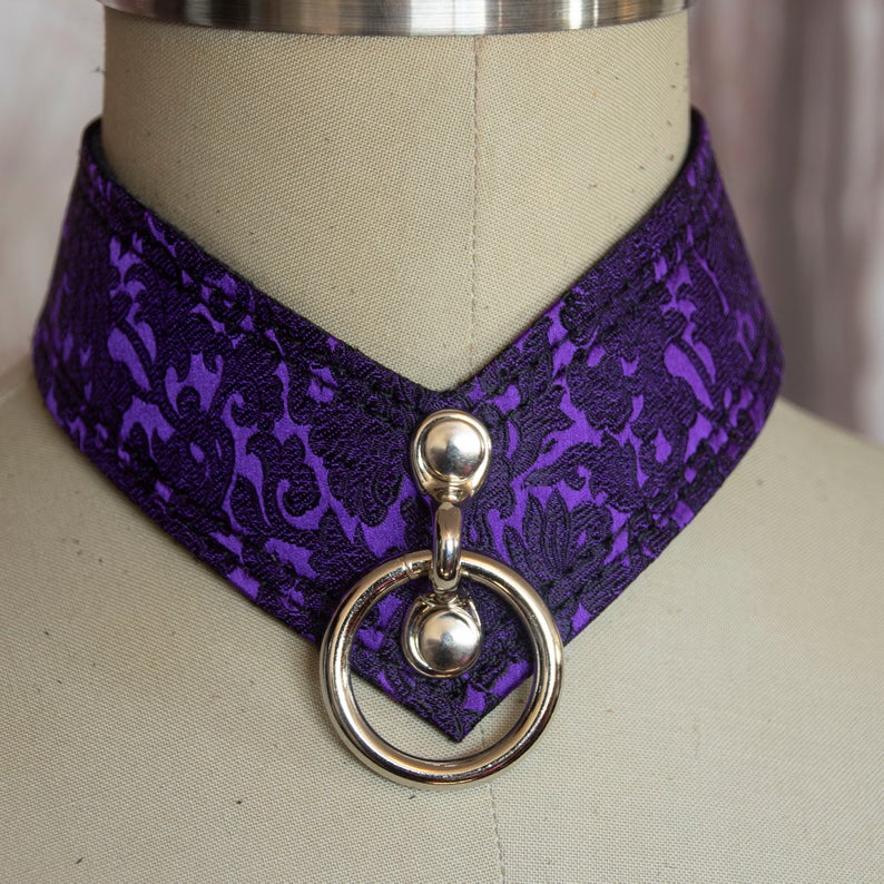 Chevron One Ring Collars (one of a kind) picture