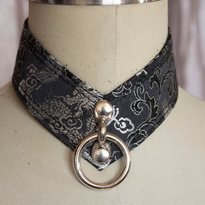 Chevron One Ring Collars (one of a kind) picture