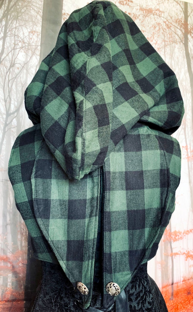 Hooded Bolero Vest (one of a kind) picture