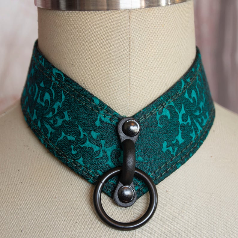 Chevron One Ring Collars (one of a kind) picture