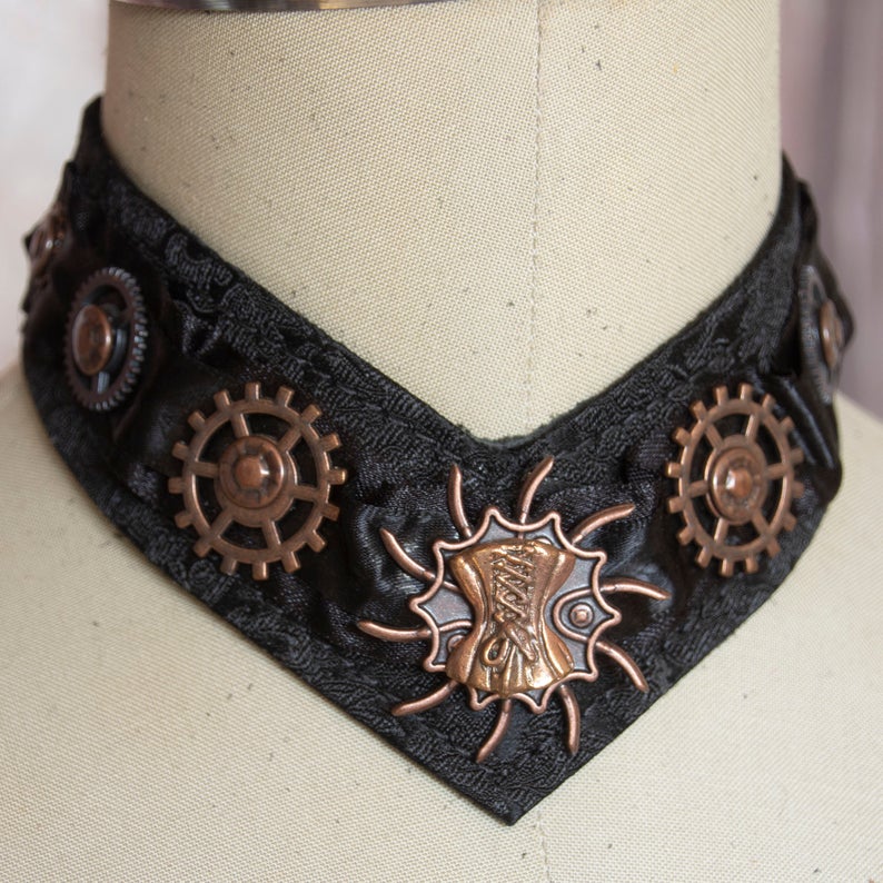 Fancy Chevron Collars (one of a kind) picture