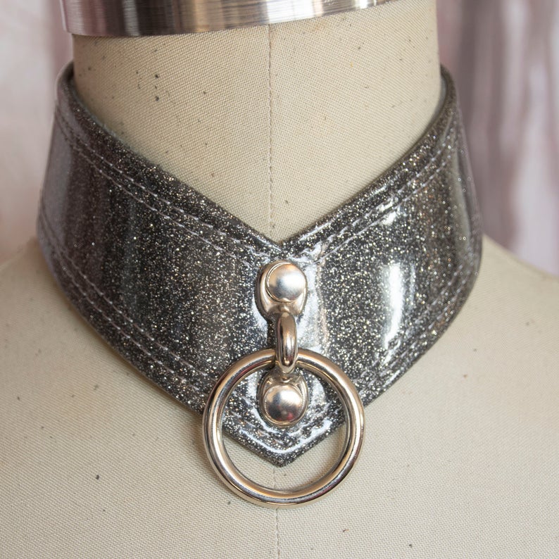 Chevron One Ring Collars (one of a kind) picture