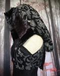 Hooded Bolero Vest (one of a kind)