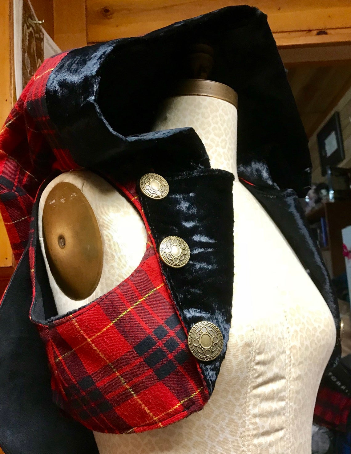 Hooded Bolero Vest picture