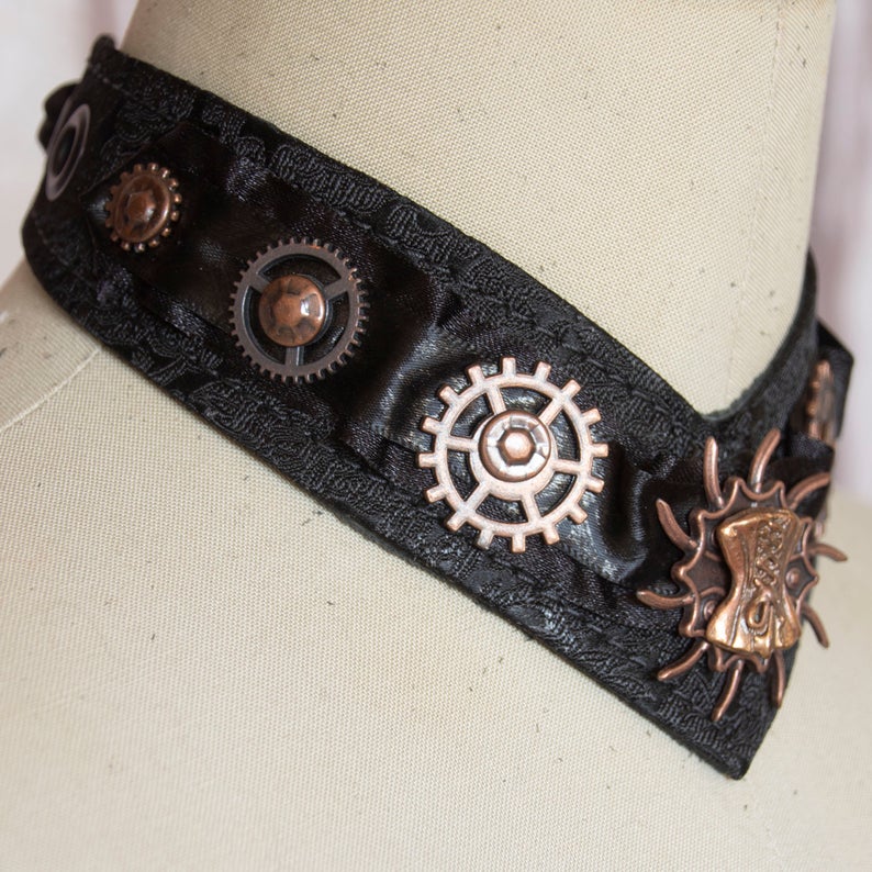 Fancy Chevron Collars (one of a kind) picture