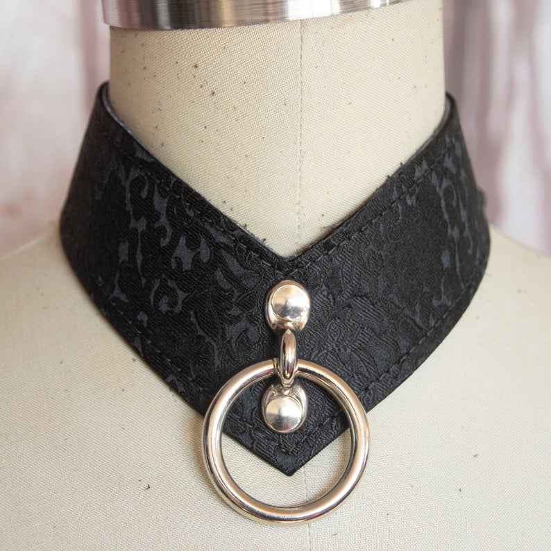 Chevron One Ring Collars (one of a kind) picture