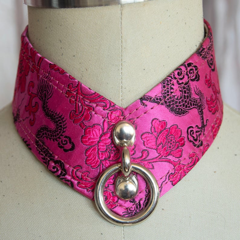 Chevron One Ring Collars (one of a kind) picture