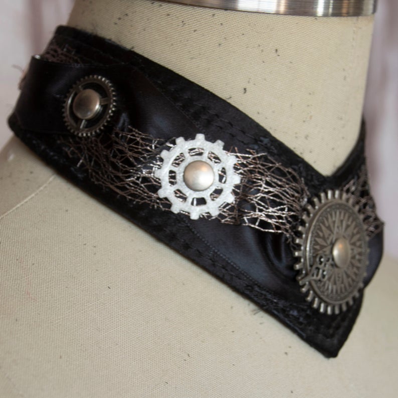 Fancy Chevron Collars (one of a kind) picture