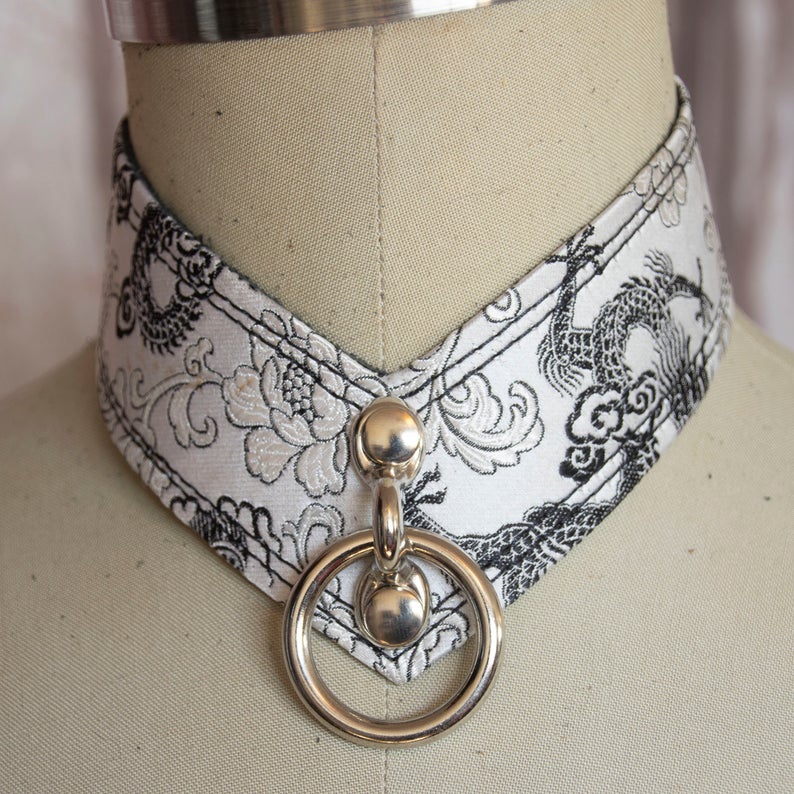 Chevron One Ring Collars (one of a kind) picture