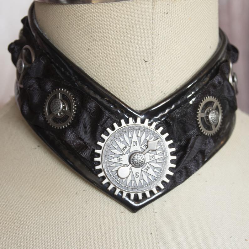 Fancy Chevron Collars (one of a kind) picture