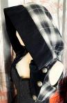 Hooded Bolero Vest (one of a kind)