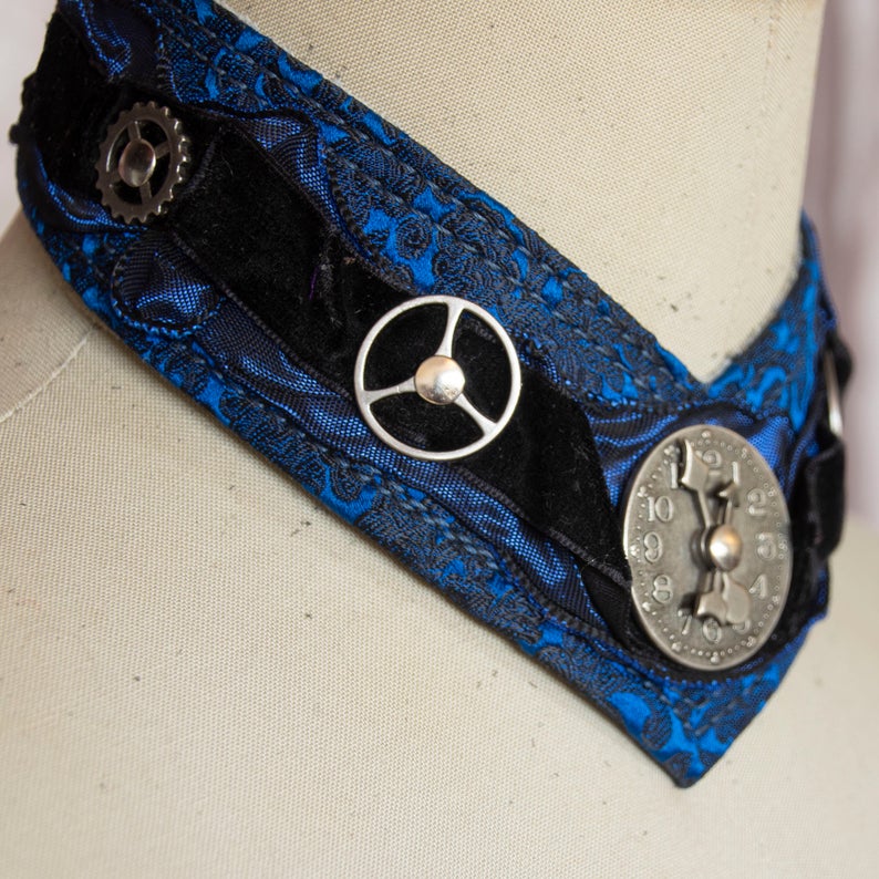 Fancy Chevron Collars (one of a kind) picture