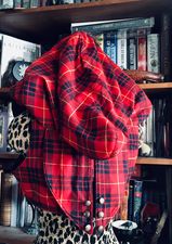 Hooded Bolero Vest (one of a kind)