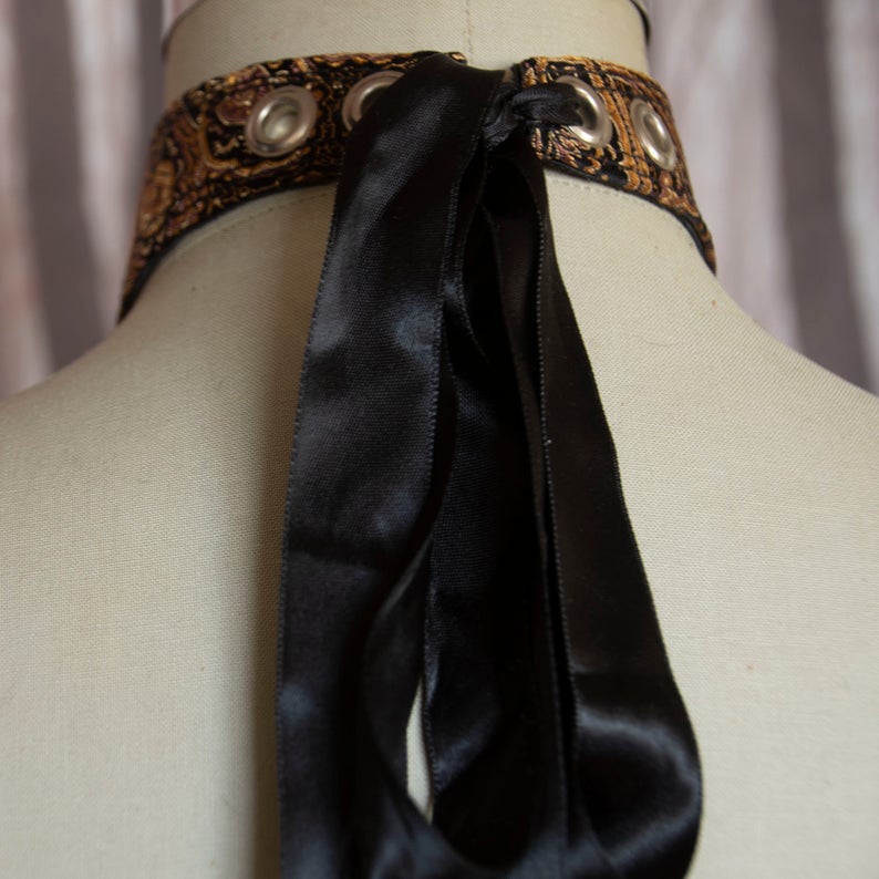 Chevron One Ring Collars (one of a kind) picture