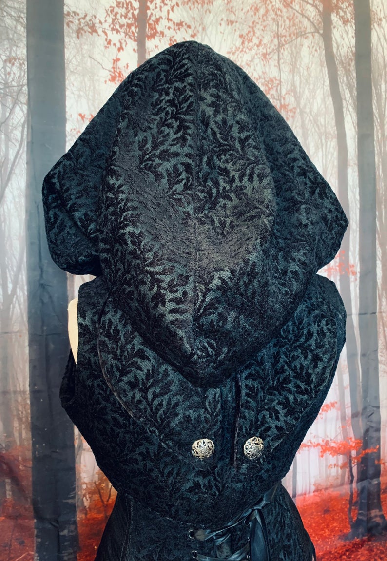 Hooded Bolero Vest (one of a kind) picture