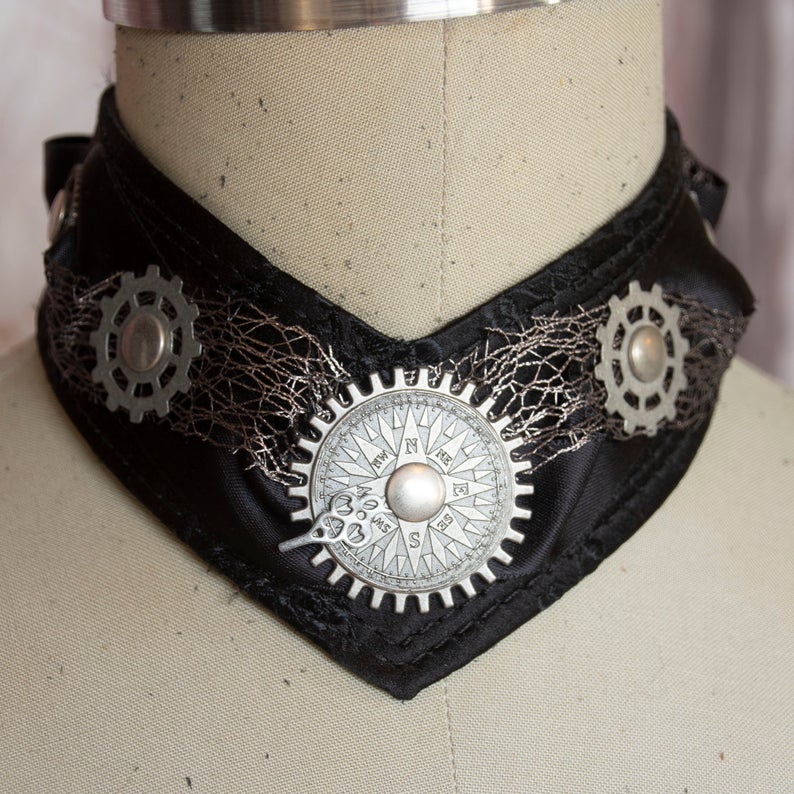 Fancy Chevron Collars (one of a kind) picture