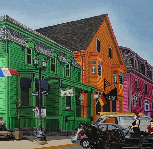 Lunenburg Colourful Houses picture