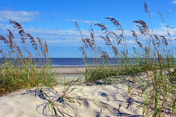 12" x 16" Shore Clouds Matted Print picture