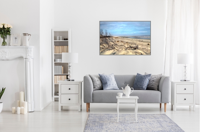 32" x 48" Walk on the Beach Canvas Gallary Wrap picture