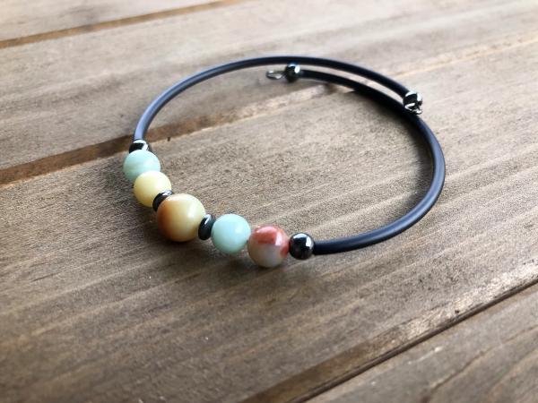 Amazonite and Hematite Bracelet | Hope picture