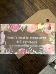 Toni’s Rustic Treasures