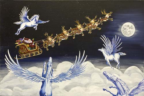 Christmas Card - Pegasus Escort