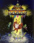 Christmas Cards - Santa's Abduction