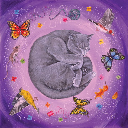 Kitty's Dream (16x20)